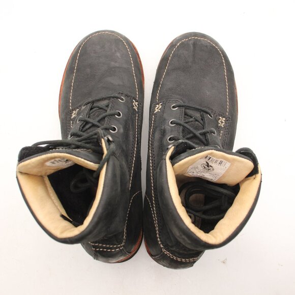 Georgia Boot Small Batch Wedge Men\'s Size 9.5 M Black Leather Lace Up main image 9